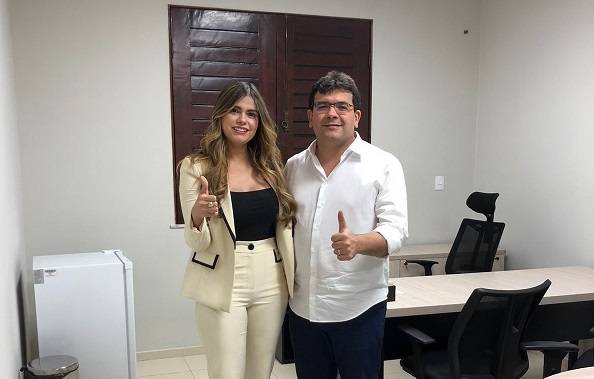 Pollyana Rocha oficializou apoio a Rafael Fonteles